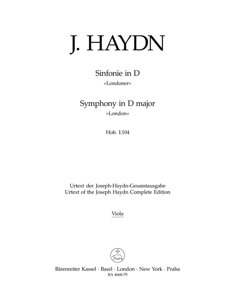 Symphony in D major No. 104